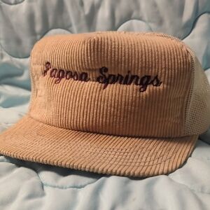 Pagosa Springs Corduroy Trucker Hat